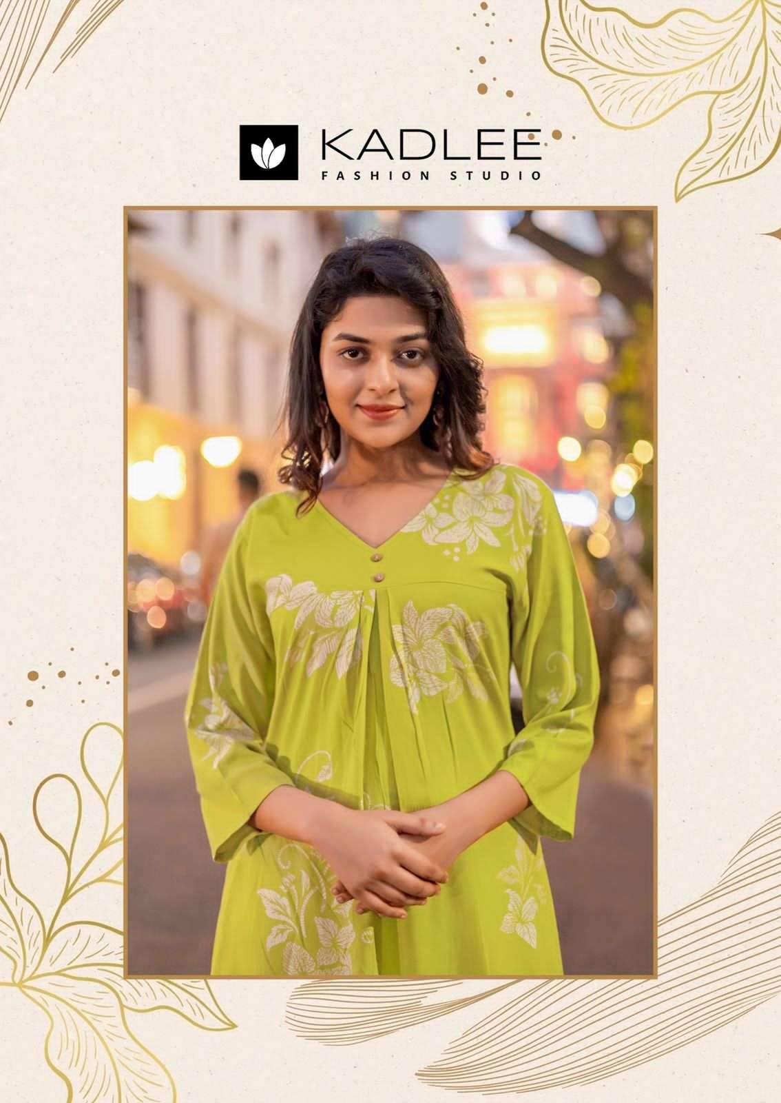 Heer Vol 2 By KADLEE 4007 To 4012 Series Beautiful Festive Suits Colourful Rayon Print Co-ord sets At Wholesale Price